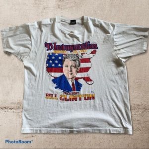 Vintage 1993 bill clinton tee 4th of July
